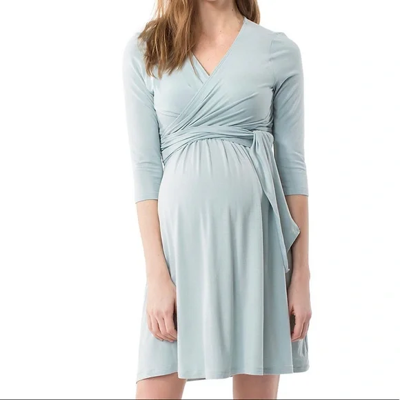Rosie Pope Dresses Pip Vine By Rosie Pope Faux Wrap Maternity